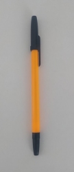Ручка кулькова MELODY KLERK 0,7 мм. Корпус жовтий, пише чорним ( KL0420-B.)