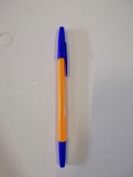 Ручка кулькова ECONOMIX RANGE 0,5 мм. Корпус помаранчевий, пише синім ( 50 шт. пач.)