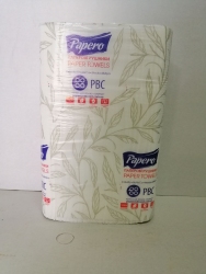 Полотенца бумажные  Z - сложения  200 шт. Papero (RN007)