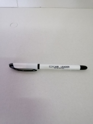 Ручка гелевая ECONOMIX LEADER 0,5 мм, черная ( 12 шт. пач.)