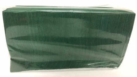 Серветка столова 2-х шарова зелена 1/8 (200 шт.) (4 пач/ящ)