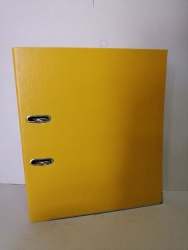 Папка-реєстратор А4 LUX Economix, 70 мм, жовта