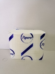 Туалетний папір листовий V- складання 2-шар цел. (210’100мм) Papero 200 л. (TV003) (40 пач/ящ)