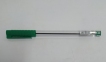 Ручка кулькова OPTIMA HYPE 1.00 мм. Корпус прозорий, пише зеленим ( 50 шт. пач.)