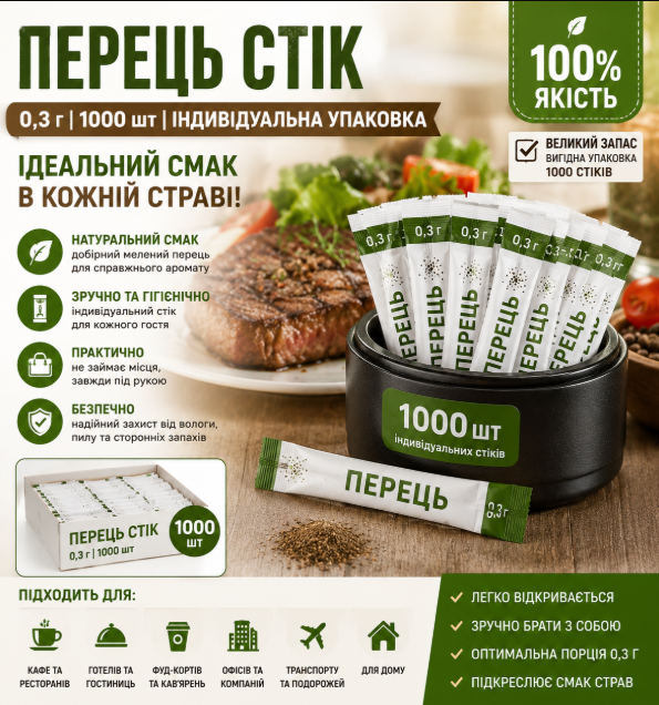 перець у стіках Хорека