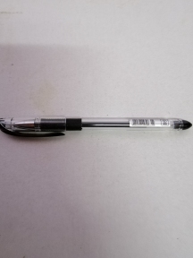 Ручка гелева ECONOMIX FIRST 0,5 мм, черная (12 шт. пач.)