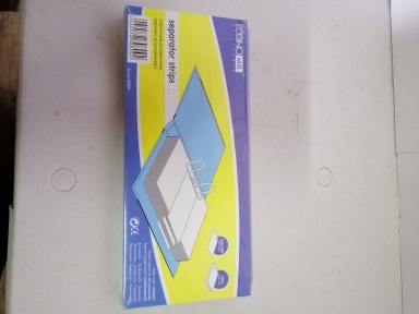 Роздільник аркушів 240*105 мм.Economix, картон, кольоровий, 100 шт.