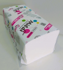 Рушники паперові V-складання 2-ш. 140 л. 230*210 мм 