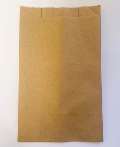 Пакет паперовий бурий 160х100х50 (без друку) (1000 шт/пак) (5604)