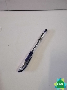 Ручка гелева ECONOMIX FIRST 0,5 мм, черная (12 шт. пач.)