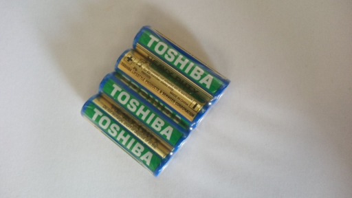 Батарейка TOSHIBA R6 KG синяя (пальчик) (40шт/ящ)