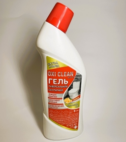 Засіб д/унітазів, гель санітарний Oxi Clean Silver Line Лимон 750 мл. 