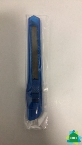 Нож канцелярский, 9 мм, изм. лезвием, KLERK