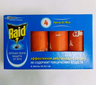 Стрічка для мух Raid 4 шт