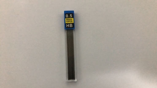 Стержні до механічного олівця ECONOMIX MERCURY HB 0.5 мм (12 шт в тубусі)
