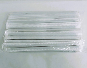 Трубочки Гофра (4,80 мм) 21 см (100 шт) чорні в інд.папер. упак. (35 пак/ящ.) (31137)