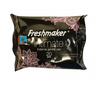 Серветка волога Freshmaker Intimate 1*8*12 см (20 шт/пач) (12 пач/ящ)