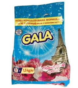 Порошок пральний GALA  автомат 1,5 кг в асорт.