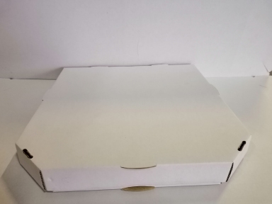 Коробка для піци d=25см 250х250х37 біла