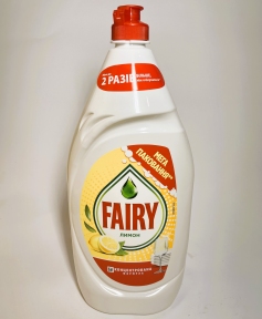 Засіб д/миття посуду FAIRY 1,35 мл.  ЛИМОН (9 шт/ящ)