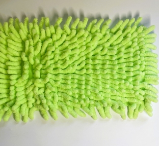 МОП з мікрофібри шиньон Chenille 40*13 см Вага=0,11кг зелений