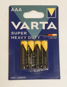 Батарейка VARTA SUPERLIFE AA BLI 4 (міні  пальчик) ( 4шт/пач)