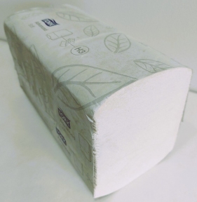 Рушники паперові V-складання 2-ш. 250 л. 230*226 мм Tork Soft білі цел.(15 пач/ящ) 290143