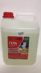 Засіб д/унітазів, гель санітарний Oxi Clean Silver Line Лимон 5 кг ПВХ