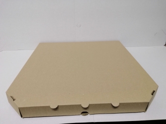 Коробка для піци d=40см 400х400х35 бура