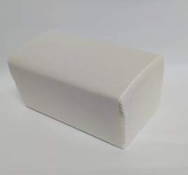 Рушники паперові V-складання 2-ш. білі цел. 150 л. PAPERO (RV053) (20шт/ящ)