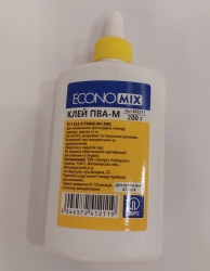 Клей ПВА-М Economix, 200 г