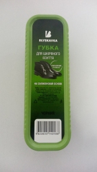 Губка для взуття велика чорна BLYSKAVKA (10 шт/ящ)