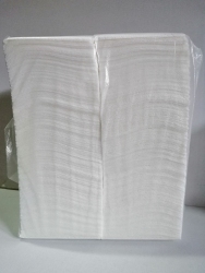 Барні білі серветки 400 шт Papero (9 шт/матр.) (NS038)