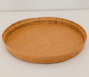 Кришка паперова для супника 470 мл КРАФТ 110 мм (50 пак/20 пак. ящ) 10547