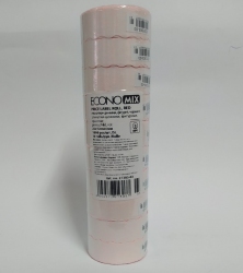 Етикетки-цінники 21х12 мм Economix, 1000 шт/рул., червоні ( 10 рул/блок)