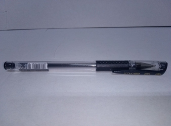 Ручка гелева ECONOMIX GEL 0,5 мм, чорна ( 12 шт. пач.)