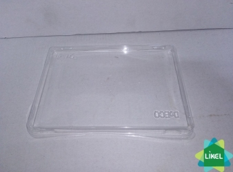 SP64L Крышка пластиковая прозрачная плоская (100 шт.)