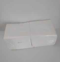 Серветка 33х33 1/4 2-х шар.  біла Papero (200 арк.) NL542