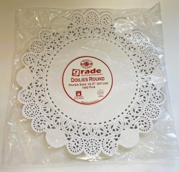 Серветка ажурна 26,5 см (100 шт.) 