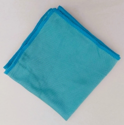 Серветка мікрофібра д/скла 30*30 см 250 гр/м2 Блакитні ( 1 шт.) PROFIT