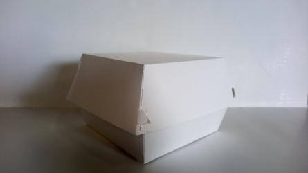 Коробка паперова для бургера БІЛА XL  130*130*100 мм( 100/300)
