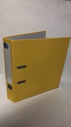 Папка-реєстратор  А4, FOLDER, 5,5 см, жовта 