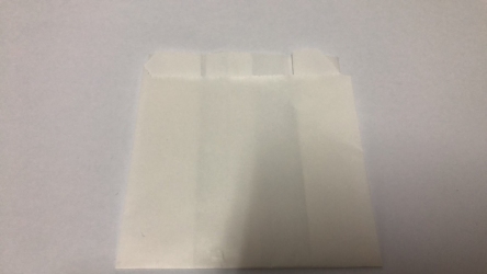 Пакет паперовий білий 105*100*40 (без друку) (100 шт/пак) (97)