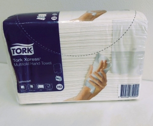 Рушник Tork Xpress Multifold, 21х23 см, 2-х шар. 190 листів (20 рул/пак) (471146)