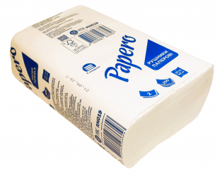 Рушники парерові Z-складання білі цел. 200л. Papero (RN019) (20шт/ящ)
