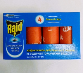 Стрічка для мух Raid 4 шт