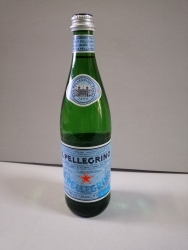 Вода S.Pellegrino 0,75 л скло газ  (15 пл.)