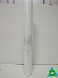 Пленка упаковочная Likel PЕ 300м *45см 8 мкм (белая) 0,75кг