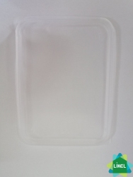 Крышка прозрачная в контейнер 179*132 мм, 1000 мл, РР (50/500)