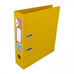 Папка-реєстратор двустор. А4, FOLDER, 7,5 см, жовта